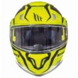 MT Helmets Atom SV Divergence F1 Fényes Neonsárga Felnyitható Motoros Bukósisak (OUTLET)
