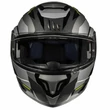 MT Helmets Atom SV Transcend E2 Fényes Matt Szürke Felnyitható Motoros Bukósisak
