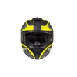 MT Helmets Blade2 SV Blaster B4 Matt Fekete/Neonsárga Zárt Motoros Bukósisak