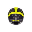 MT Helmets Blade2 SV Blaster B4 Matt Fekete/Neonsárga Zárt Motoros Bukósisak