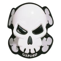 Oxford Skull Fehér Térdkoptatók Ox682