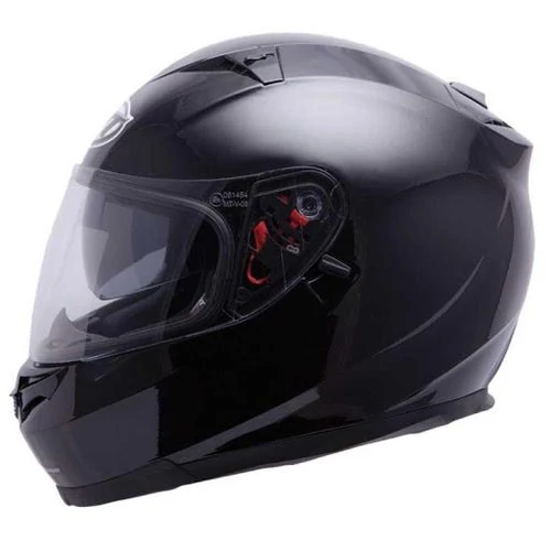 MT Blade Fényes Fekete Zárt Motoros Bukósisak (OUTLET)
