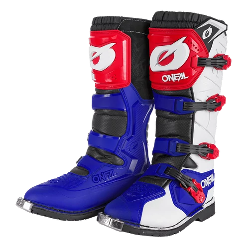 O'NEAL Rider Pro Kék/Piros Cross Csizma
