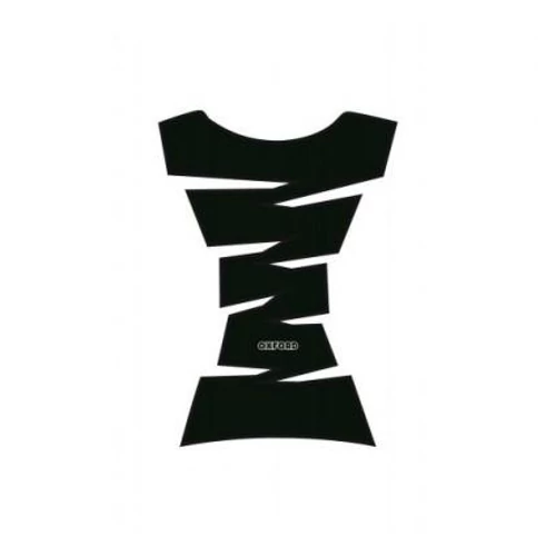 Oxford Ox640 Jagged Fekete Tankpad