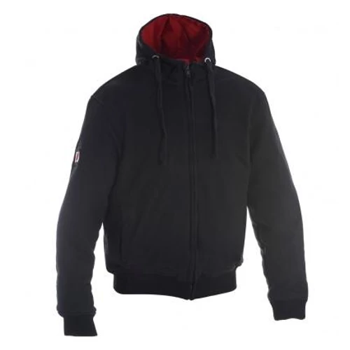 Oxford Super Hoodie 1.0 Kevlaros Pulóver Fekete